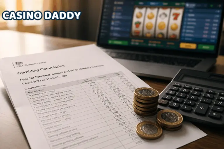 UK gambling licence fees