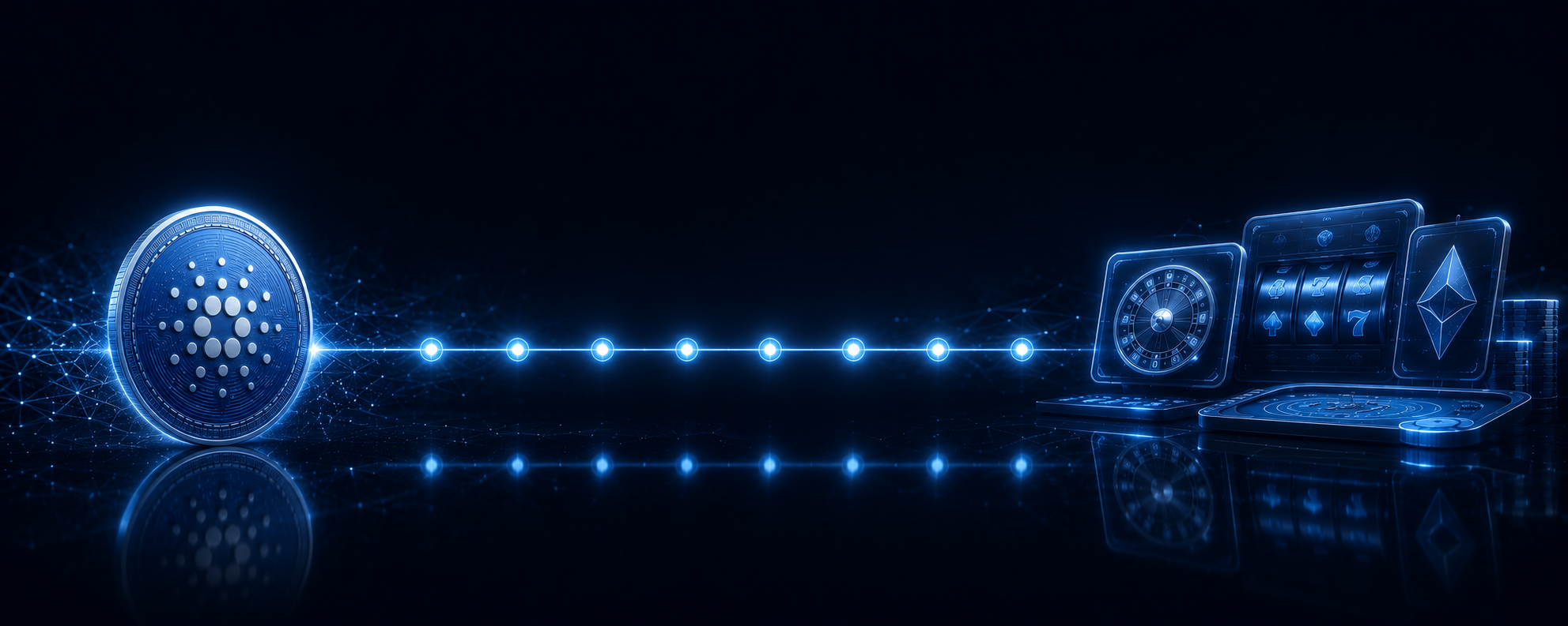 How Cardano casinos work, a fee that stays the same whatever the network is doing