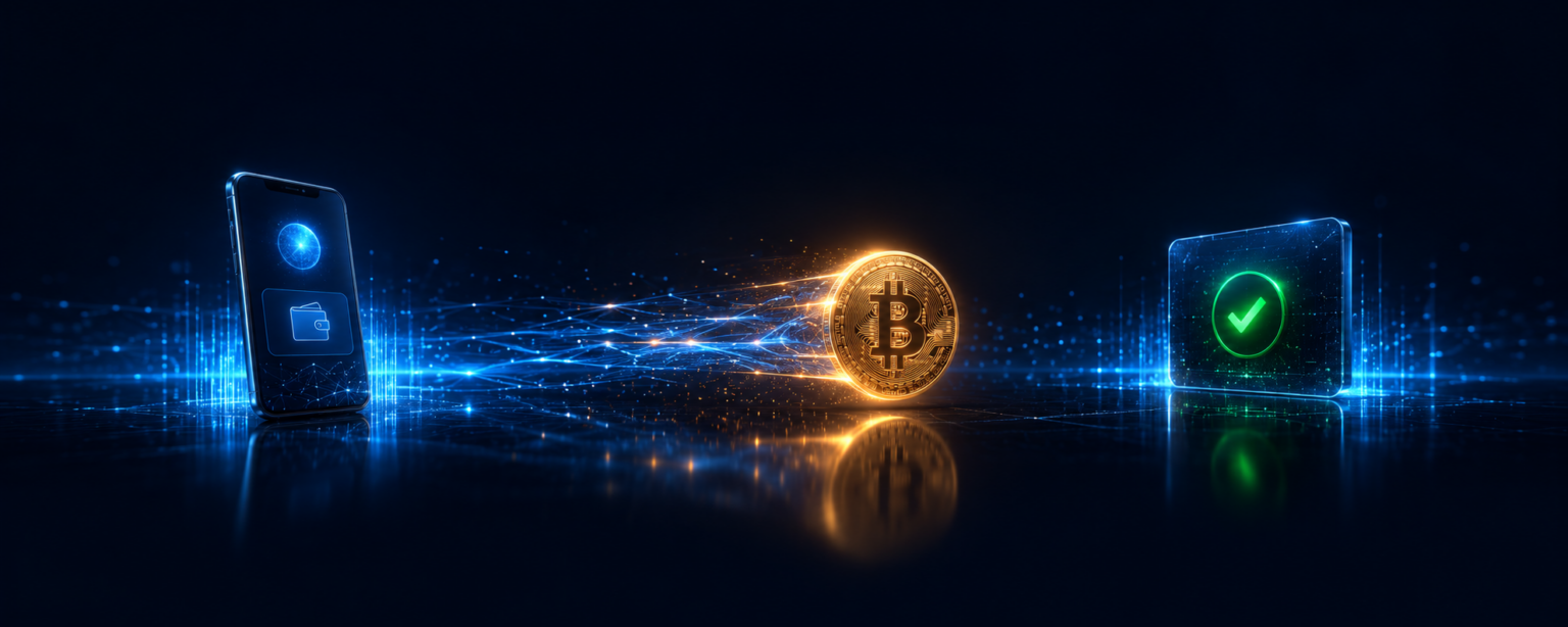 Depositing at Bitcoin casinos step by step, wallet to confirmed balance