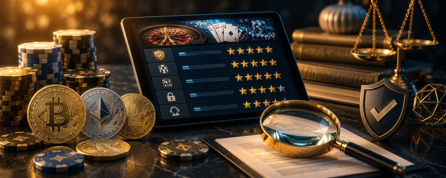 How we review crypto casinos