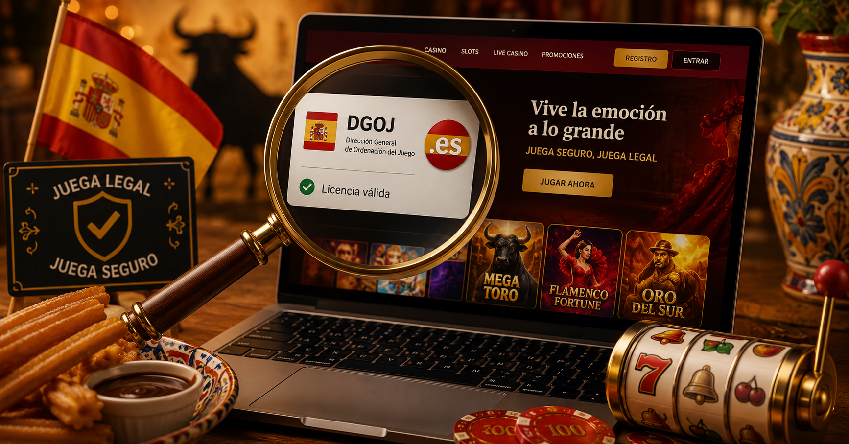 How to verify a casino with a Spain license in the DGOJ register