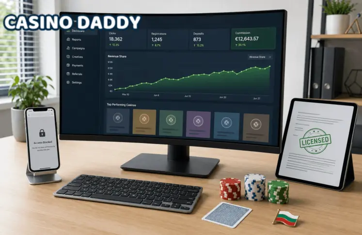 Bulgaria gambling affiliate licence