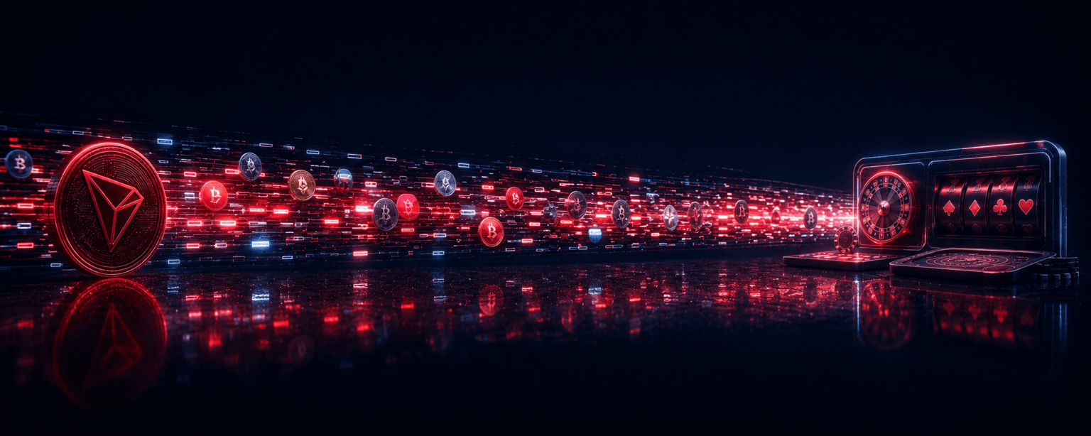 How Tron casinos work, a busy network carrying far more than its own coin