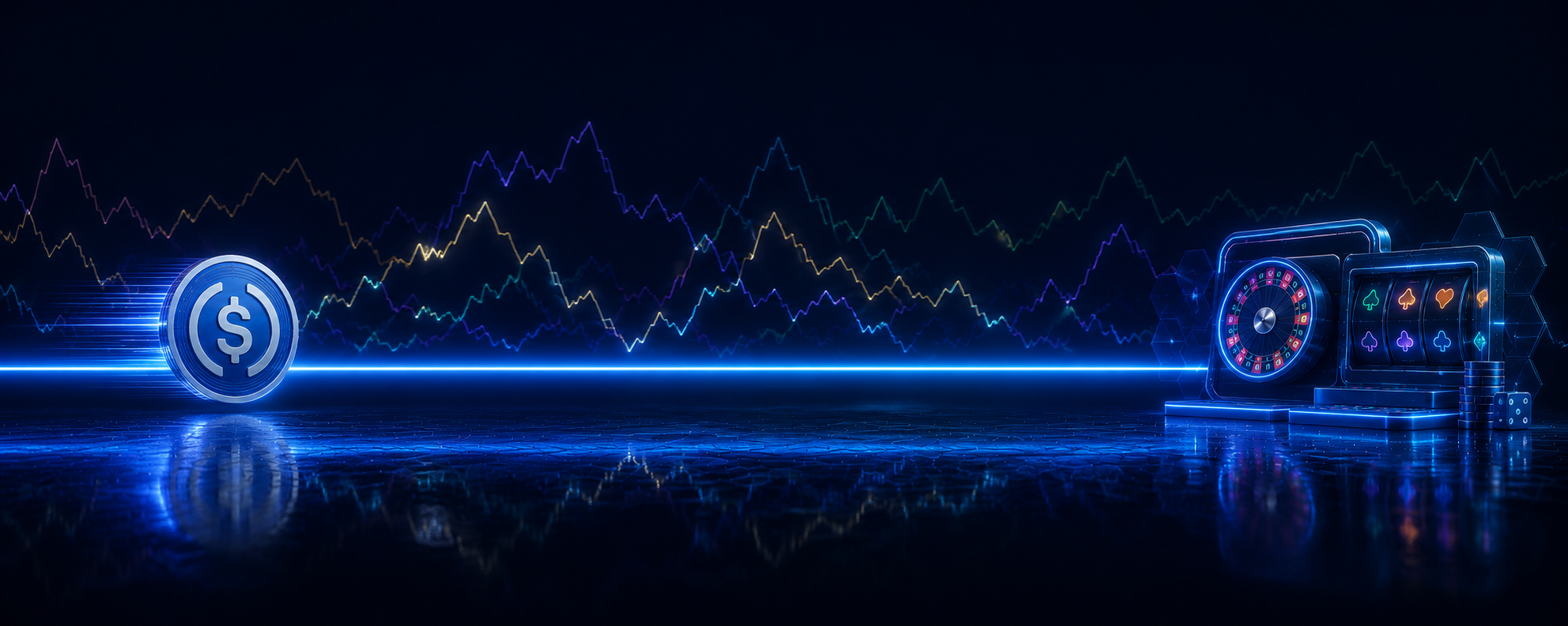 How USD Coin casinos work, a balance that holds its value while others move