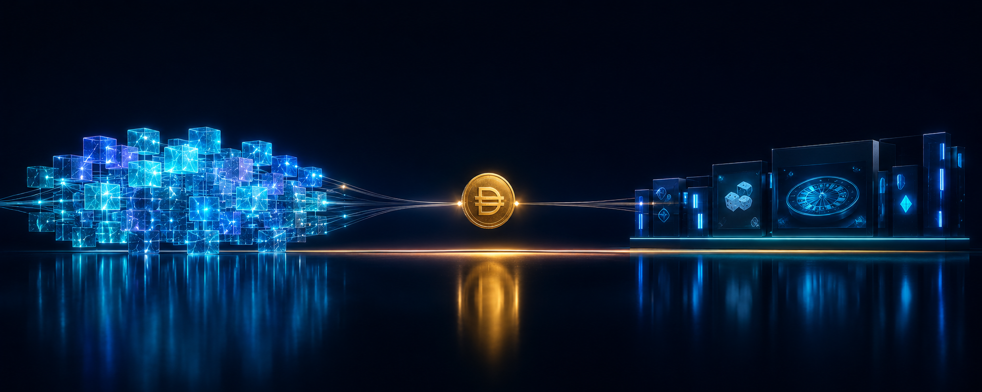 How Dai casinos work, a stablecoin held up by collateral rather than a company