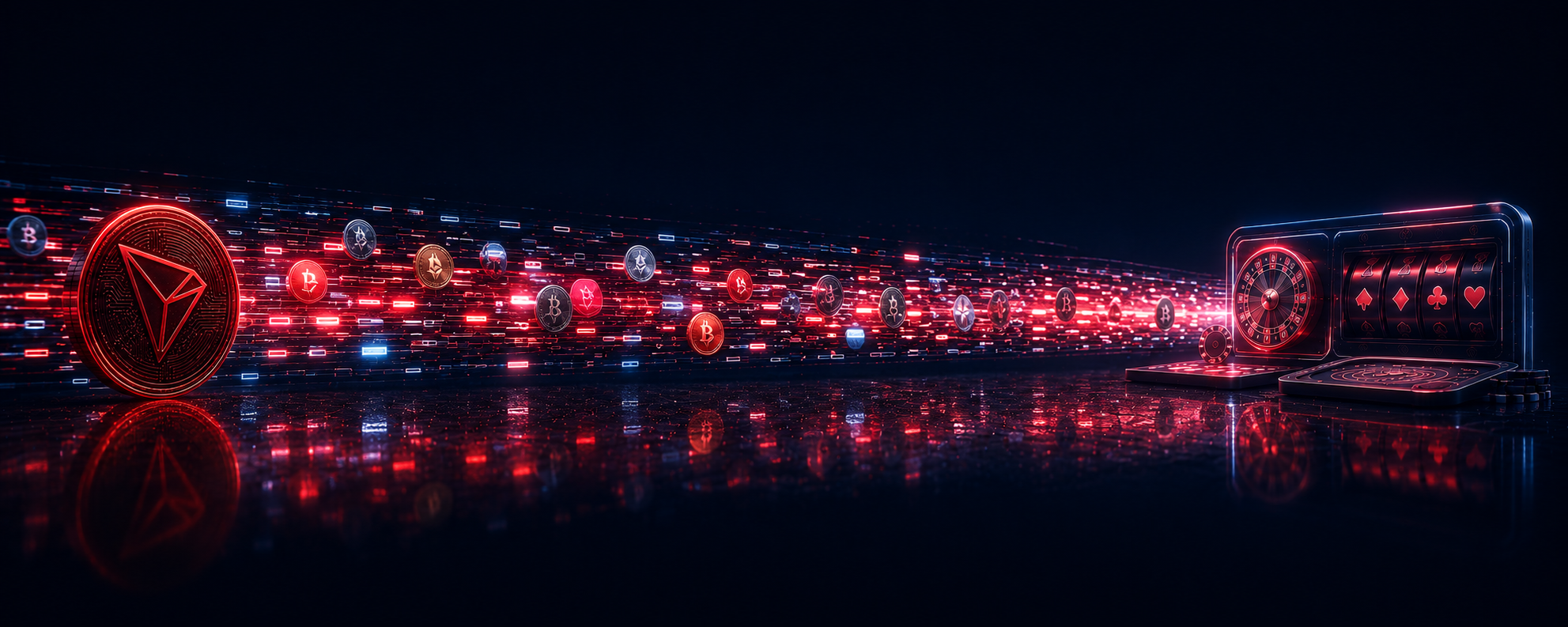 How Tron casinos work, a busy network carrying far more than its own coin