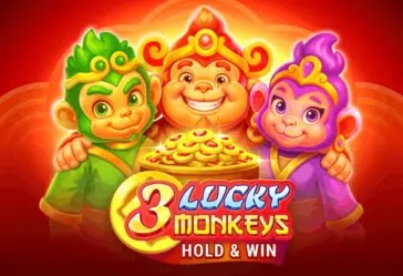 3 Lucky Monkeys Hold & Win
