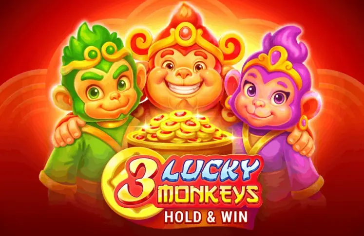 3 Lucky Monkeys Hold & Win
