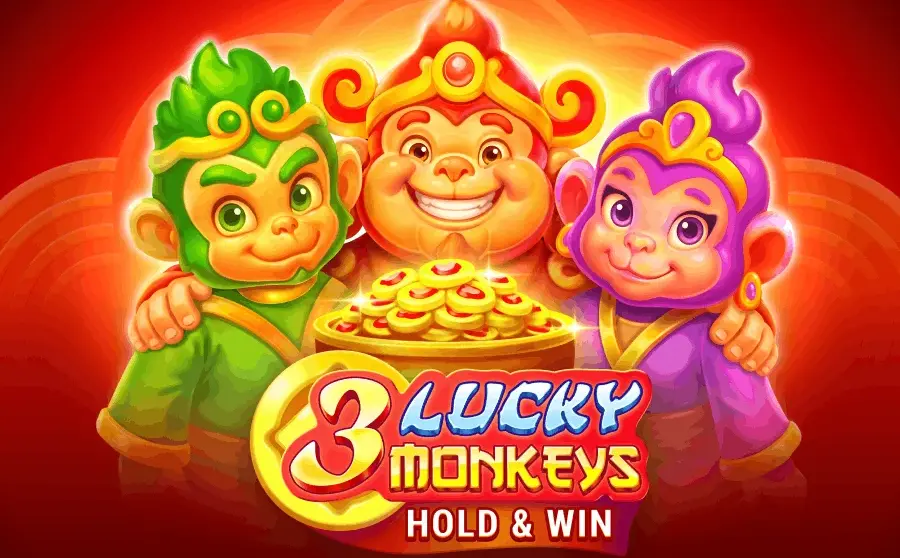 3 Lucky Monkeys Hold & Win