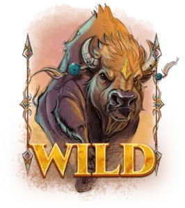 Buffalo Thunderstorm Wild Symbol