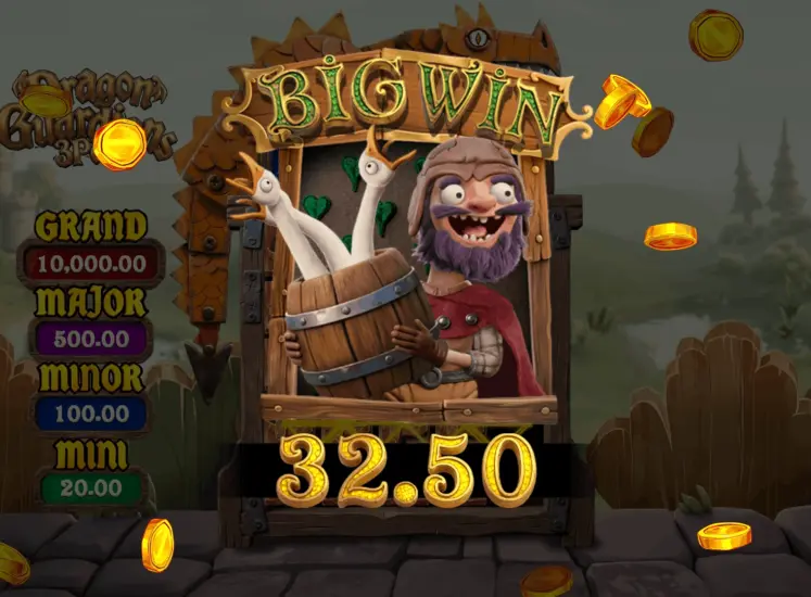 Dragon Guardian 3 Pots Big Win