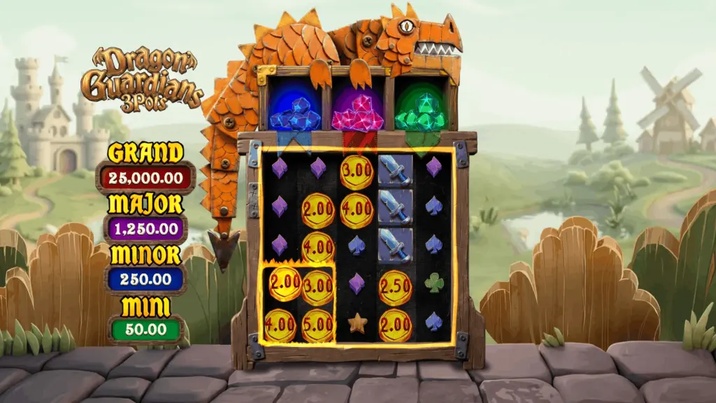 Dragon Guardian 3 Pots Golden Bet