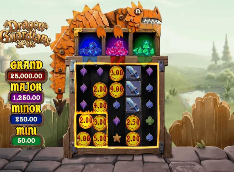 Dragon Guardian 3 Pots Golden Bet