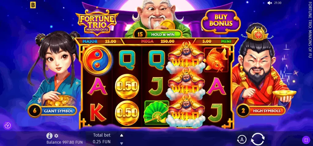 Fortune Trio: Minions Of Fu Gameplay