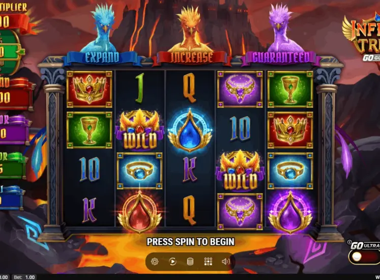 starting screen
