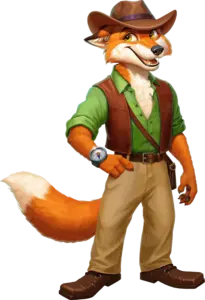 Lucky Foxilian Character