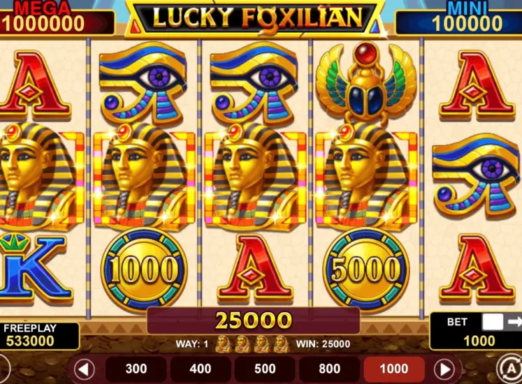 Lucky Foxilian Hold And Win Gameplay