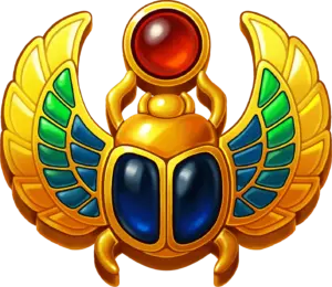 Lucky Foxilian Scarab Symbol