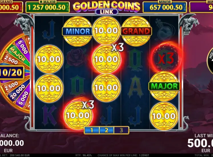 40 Vampire Beast Triple Boost Golden Coins Link gameplay