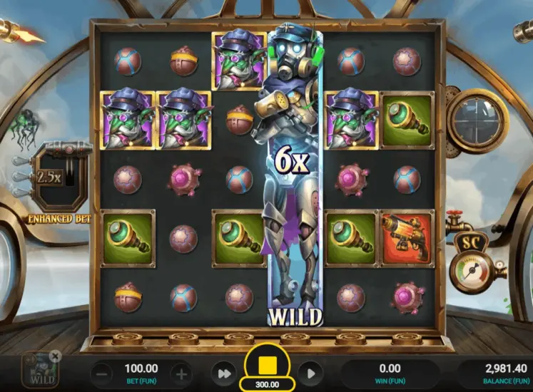 expanding wild