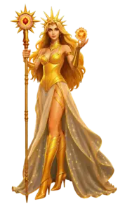 Divine Queen: Power of Sun Character