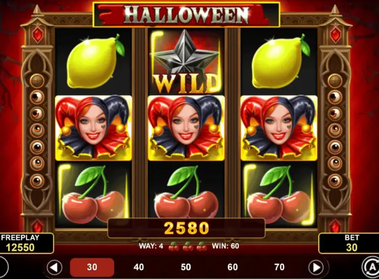 Golden Joker Halloween Wild