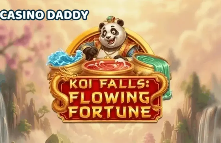 Koi Falls Flowing Fortune
