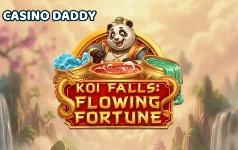 Koi Falls Flowing Fortune