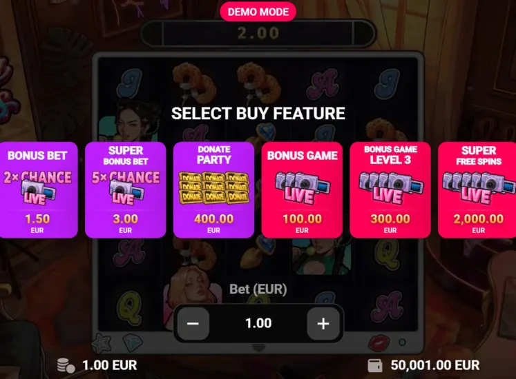 Buy Feature