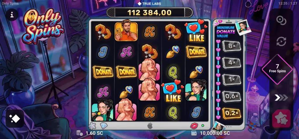Only Spins Gameplay