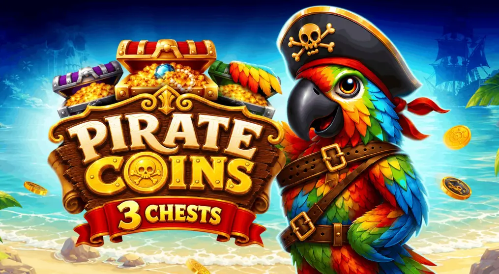 Pirate Coins: 3 Chests