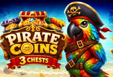 Pirate Coins: 3 Chests