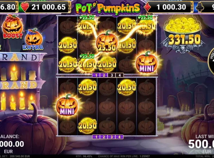 Pot o'Pumpkins Hold & Win