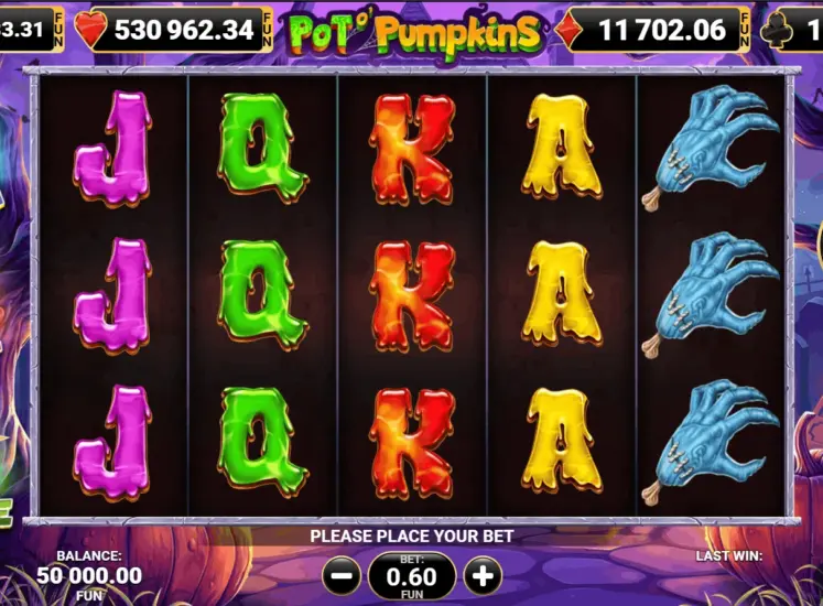 Pot o'Pumpkins Gameplay