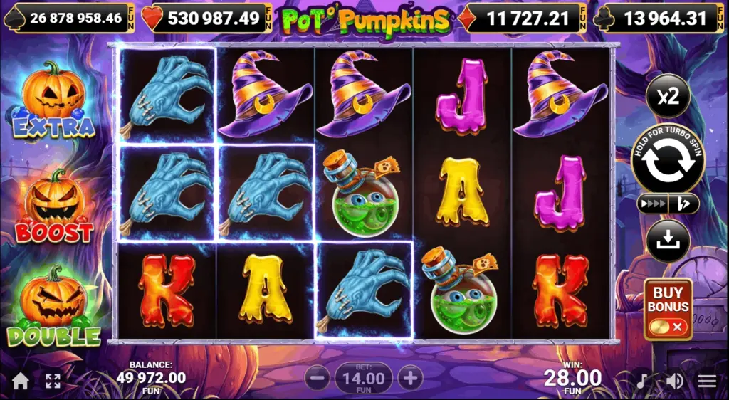 Pot o'Pumpkins Gameplay