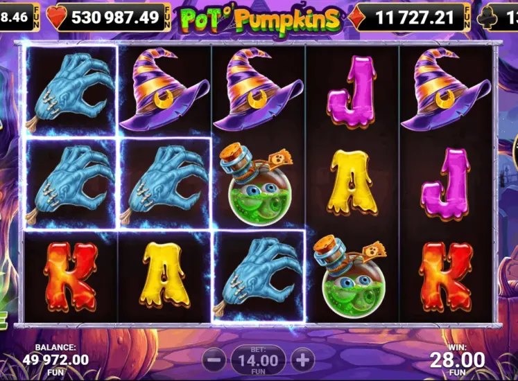 Pot o'Pumpkins Gameplay