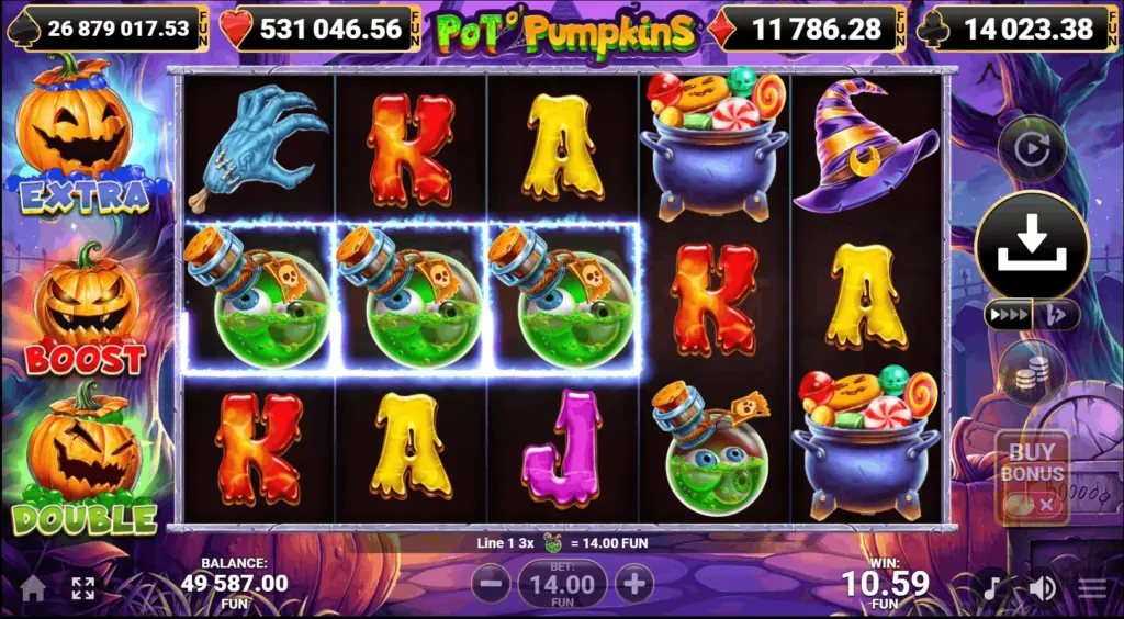 Pot o'Pumpkins Gameplay