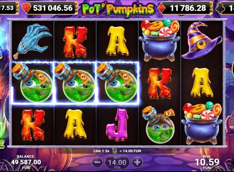 Pot o'Pumpkins Gameplay