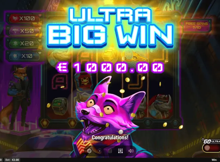 Redtail Robber Cash Vault Heist Big Win
