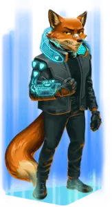 Redtail Robber Cash Vault Heist Character