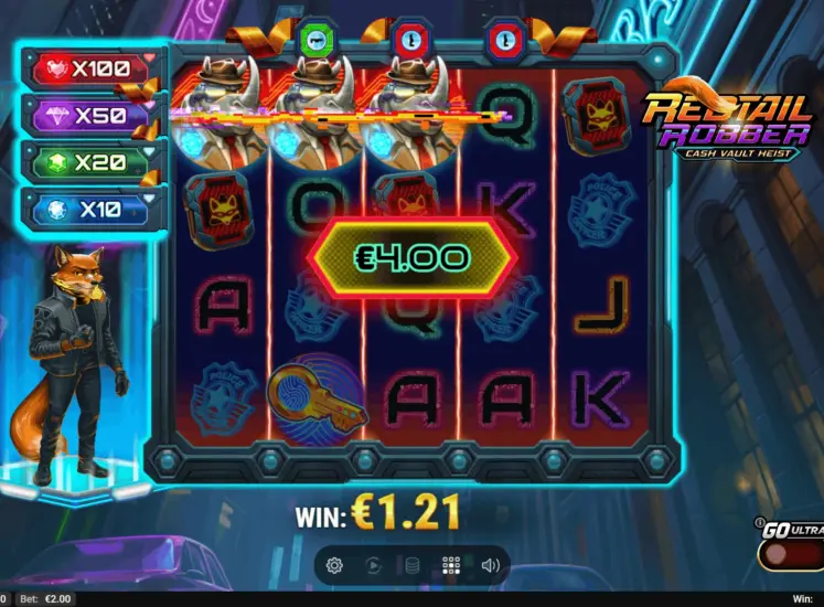 Redtail Robber Cash Vault Heist gameplay