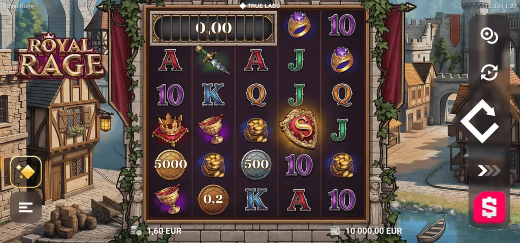 Royal Rage Gameplay