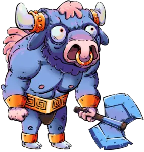 Minotaur Character