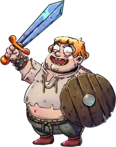 Tower Run Treasure Steps Swordman Character