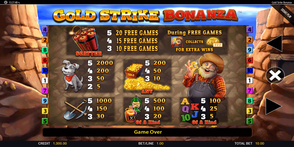 Gold Strike - Online Game - Play for Free