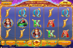 Golden Unicorn Deluxe Slot Main Screen