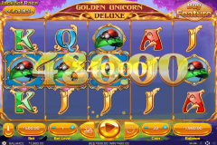 Golden Unicorn Deluxe Slot Win