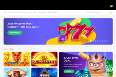 Zaza-Casino-Home-Page-Screen